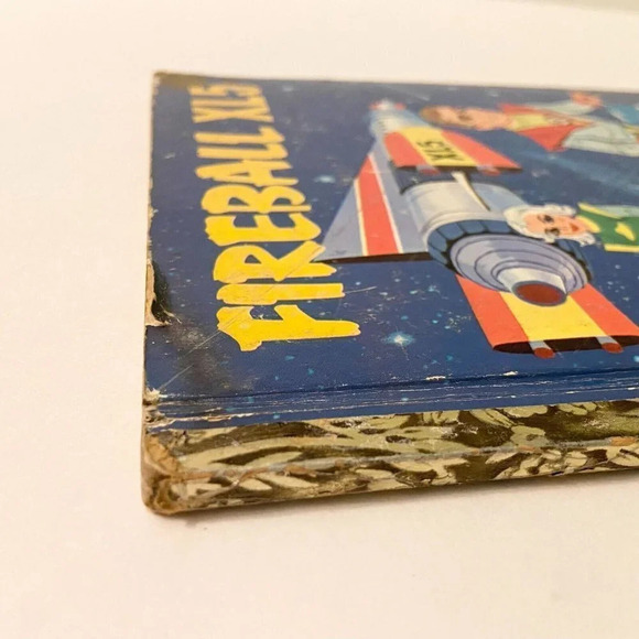 Vintage 1964 Fireball XL5 Little Golden Book First Edition Barbara Shook - Picture 12 of 16